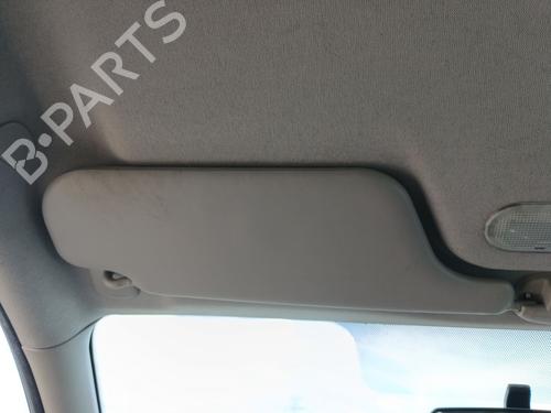 Used Left sun visor Left sun visor RENAULT CLIO III (BR0/1, CR0/1) 1.2 16V (BR02, BR0J, BR11, CR02, CR0J, CR11) (75 hp) 36016767 36016767