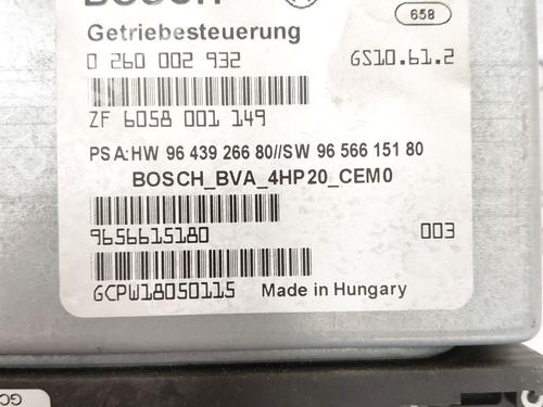 Gearbox control unit PEUGEOT 807 (EB_) 3.0 V6 | BP33289349M52 - Image 2