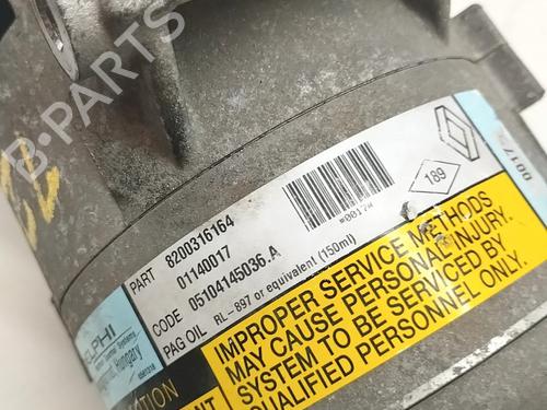 AC compressor RENAULT SCÉNIC II (JM0/1_) 1.6 16V (JM1R) | BP18784190M34 