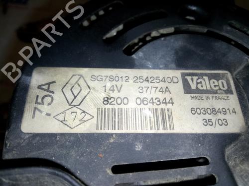 Alternator RENAULT CLIO II (BB_, CB_) 1.2 16V (BB05, BB0W, BB11, BB27, BB2T, BB2U, BB2V, CB05,... | BP15972322M7 