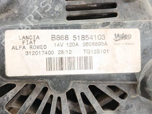 Alternator FIAT PANDA (312_, 319_) 1.3 D Multijet 4x4 (312PXL1A) | BP37667099M7  - Image 5