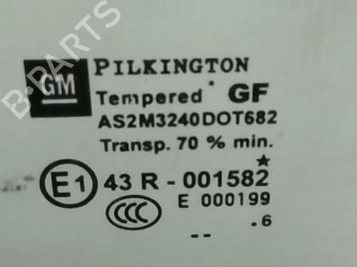 Dørrute ventre foran OPEL ASTRA H (A04)  | BP11874360C18 