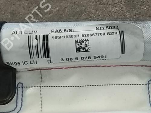 Right curtain airbag RENAULT MEGANE III Grandtour (KZ0/1) 1.5 dCi (KZ0C, KZ1A) | BP14368689C12