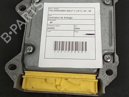 Airbag styreenhed VW GOLF V (1K1) 2.0 TDI | BP4481636M53 