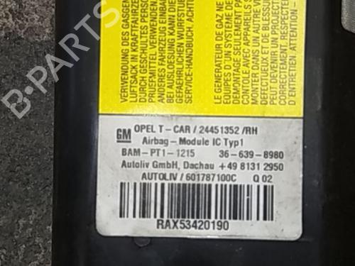 Right curtain airbag OPEL ASTRA H GTC (A04) 1.9 CDTI (L08) | BP4481779C12 