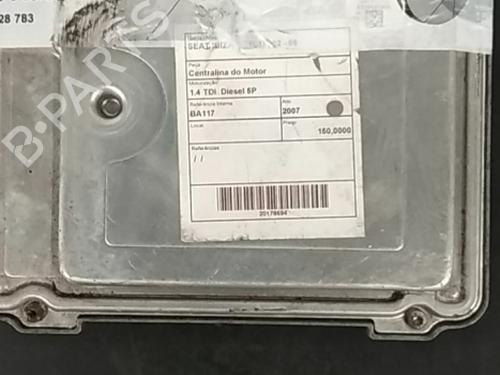 Engine control unit (ECU) SEAT IBIZA III (6L1) | BP4483513M57