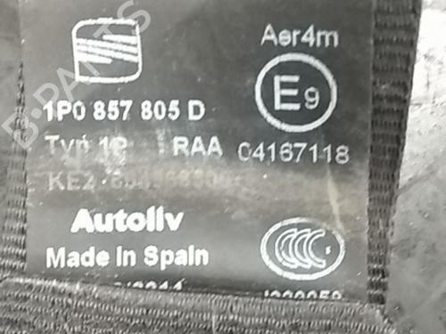Rear left seatbelt SEAT LEON (1P1) 1.6 TDI | BP14369768I29 