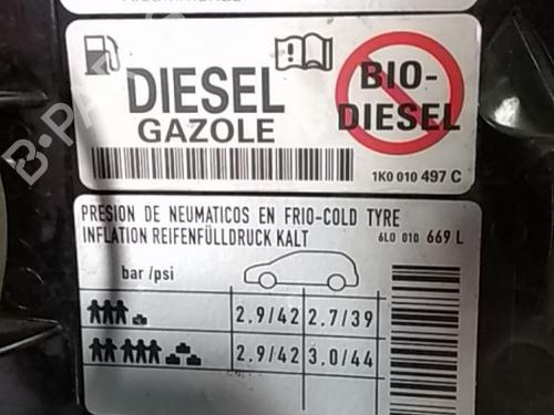 Fuel flap SEAT IBIZA III (6L1) 1.4 TDI | BP5399875C131 