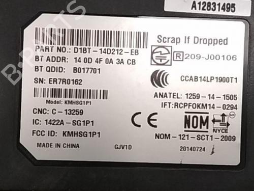 Módulo eletrónico FORD FIESTA VI (CB1, CCN) 1.5 TDCi | BP5601267M83 