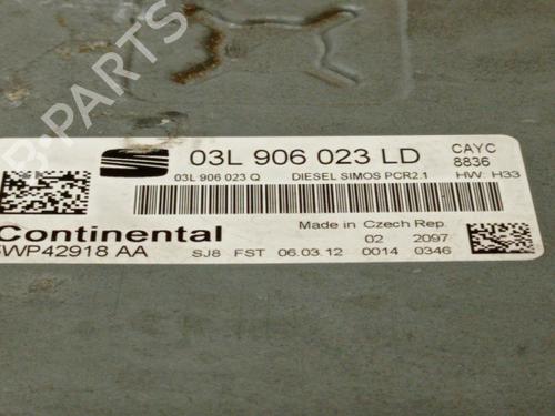 Engine control unit (ECU) SEAT IBIZA IV (6J5, 6P1) 1.6 TDI | BP6886569M57 