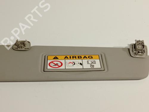 Right sun visor RENAULT CLIO IV (BH_) 0.9 TCe 90 (BHNF, BHMA, BHMH, BHJK, BHJR) | BP7012258I2 
