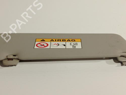 Right sun visor RENAULT CLIO IV (BH_) 0.9 TCe 90 (BHNF, BHMA, BHMH, BHJK, BHJR) | BP7012258I2 