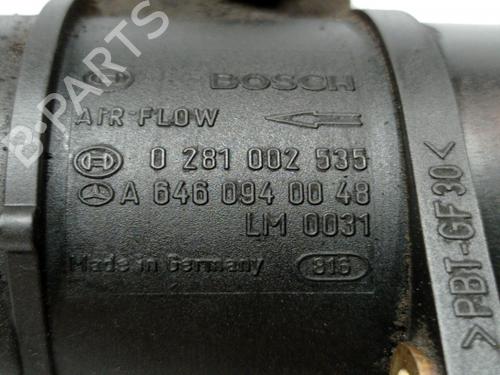 Mass air flow sensor MERCEDES-BENZ C-CLASS (W204)  | BP7189856M95 