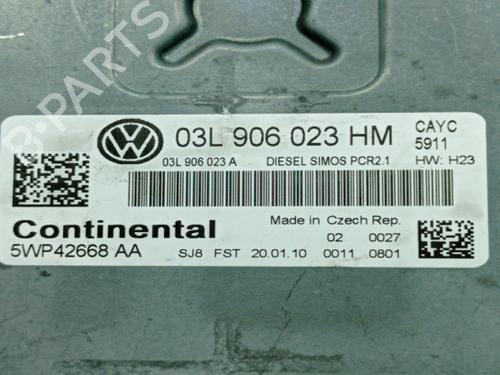 Engine control unit (ECU) VW GOLF VI (5K1) 1.6 TDI | BP7222238M57
