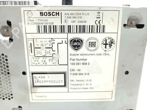Radio ALFA ROMEO MITO (955_) 1.3 MultiJet (955AXH1B, 955AXT1A) | BP7526151E6 