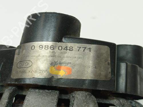 Alternator ALFA ROMEO MITO (955_) 1.3 MultiJet (955AXH1B, 955AXT1A) | BP7855582M7 