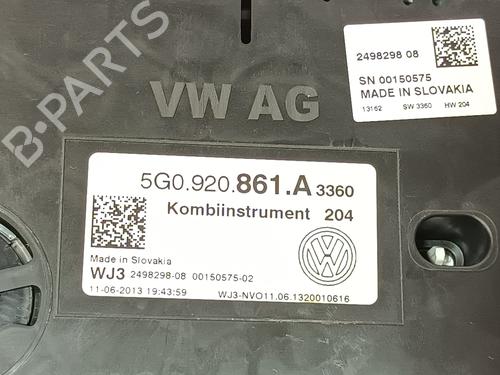 Instrument cluster VW GOLF VII Van (5G1) 1.6 TDi | BP9849162C47 