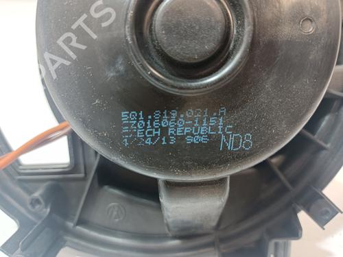 Heater blower motor VW GOLF VII Van (5G1) 1.6 TDi | BP10499865M62 
