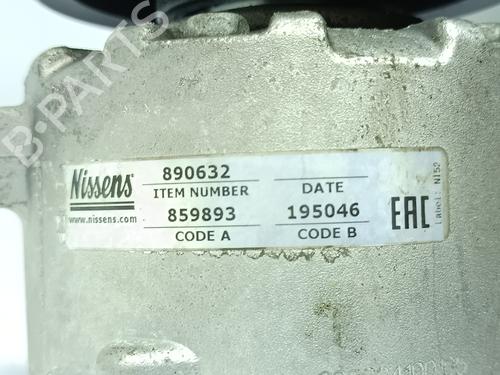 AC compressor VW GOLF VI (5K1) 1.6 TDI | BP15896821M34