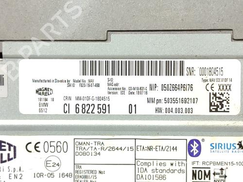 Radio BMW 1 (F20)  | BP16255243E6 