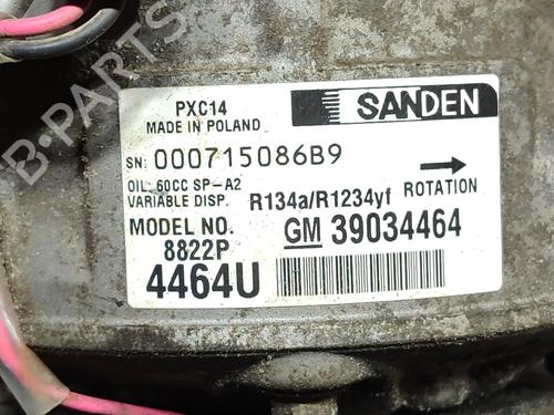 AC compressor OPEL ASTRA K Sports Tourer (B16) 1.6 CDTi (35) | BP16675723M34 