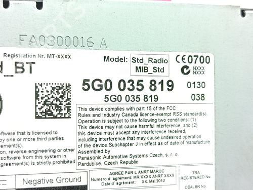 Bilradio VW GOLF VII (5G1, BQ1, BE1, BE2) 1.6 TDI | BP17534993E6 