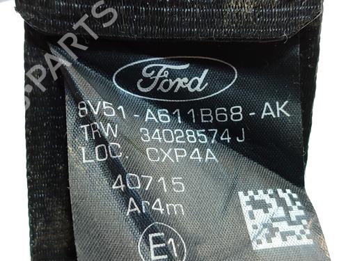 Rear right seatbelt FORD FIESTA VI (CB1, CCN) 1.0 Sport | BP18697935I28 