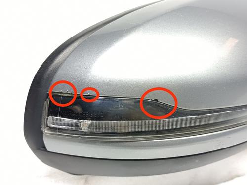 Right mirror MERCEDES-BENZ C-CLASS T-Model (S205) C 200 BlueTEC / d (205.237) | BP20112534C27 