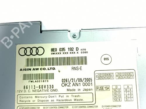 Radio AUDI A4 B7 (8EC) S4 quattro | BP21094553E6 