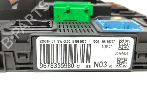 Fuse box PEUGEOT 208 I (CA_, CC_) 1.4 HDi | BP22229689E1 