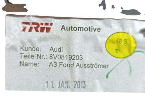 Air vent AUDI A3 (8V1, 8VK) 1.6 TDI | BP28300743I21 