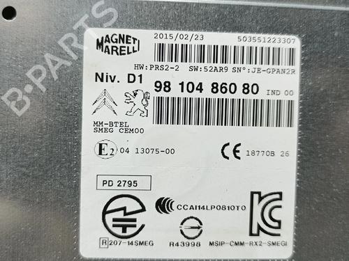 Radio CITROËN C4 Picasso II 1.6 BlueHDi 120 | BP24550522E6