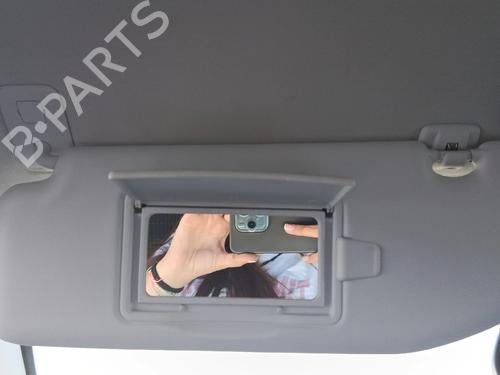 Used Left sun visor PEUGEOT 2008 I (CU_) 1.2 THP 130 / PureTech 130 (130 hp) 29077530