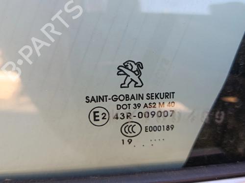 Front left door window PEUGEOT 2008 I (CU_) 1.2 THP 130 / PureTech 130 | BP29077543C18