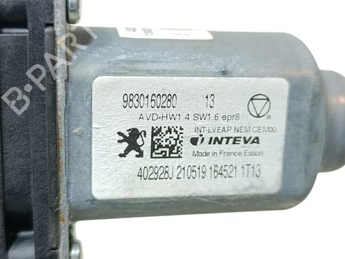 Right front window motor PEUGEOT 508 II (FB_, FH_, F3_) 2.0 BlueHDI 180 (FHEHZR, FHEHZN) | BP29359255E20 