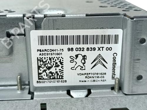 Radio CITROËN BERLINGO Box Body/MPV (B9) 1.6 HDi / BlueHDi 75 | BP24298819E6 