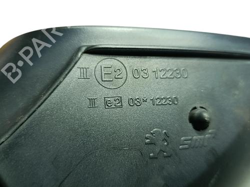 Right mirror PEUGEOT 308 SW II (LC_, LJ_, LR_, LX_, L4_) 1.5 BlueHDi 130 | BP26299080C27
