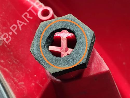 Right taillight PEUGEOT 208 I (CA_, CC_) 1.6 HDi | BP5320891C35 