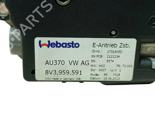 Sunroof engine AUDI A3 Sportback (8VA, 8VF) 1.6 TDI | BP30082204M60