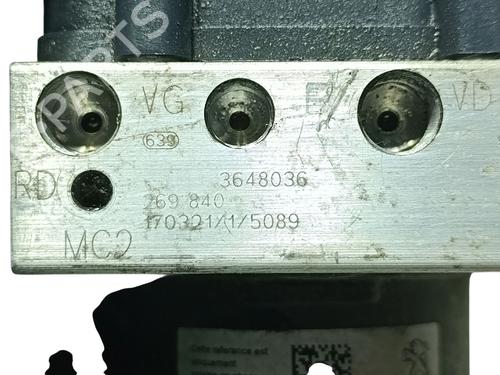 ABS pump CITROËN C3 III (SX) 1.2 VTi 82 | BP30131704M43 