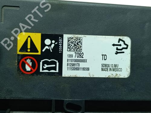 ECU airbags OPEL CORSA E (X15) 1.3 CDTI (08, 68) | BP30148398M53