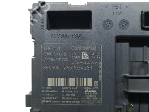 Control unit RENAULT CLIO IV (BH_) 1.5 dCi 75 | BP31173127M11