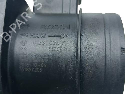 Mass air flow sensor FIAT TIPO Hatchback (356_, 357_) 1.6 D (356HXG1B, 356HXG11) | BP31613776M95 