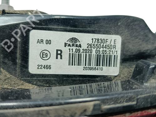 Right tailgate light RENAULT CLIO V (B7_) 1.5 Blue dCi 85 (B7AG) | BP27706752C80 