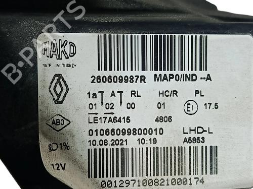 Left headlight RENAULT CLIO V (B7_) 1.0 TCe 90 (B7MT) | BP32092329C28 