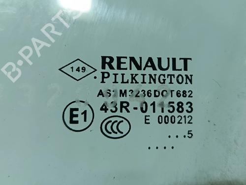 Front left door window RENAULT CAPTUR I (J5_, H5_) 1.5 dCi 90 (J5N4, J5M5, J5MW, J5M6, J5AL, J5AJ) | BP32028743C18