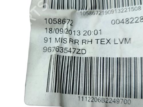 Rear right panel PEUGEOT 2008 I (CU_) 1.2 VTi | BP23431827C61 - Image 3