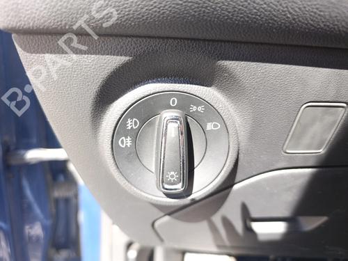 Used Headlight switch Headlight switch SEAT LEON (5F1) 1.4 TSI (125 hp) 33204922 33204922