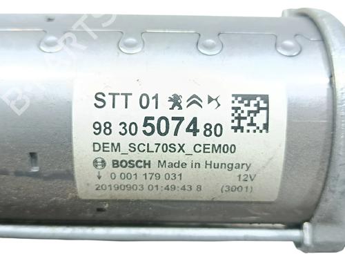 Starter PEUGEOT 2008 I (CU_) 1.2 THP 130 / PureTech 130 | BP33463549M8  - Image 5
