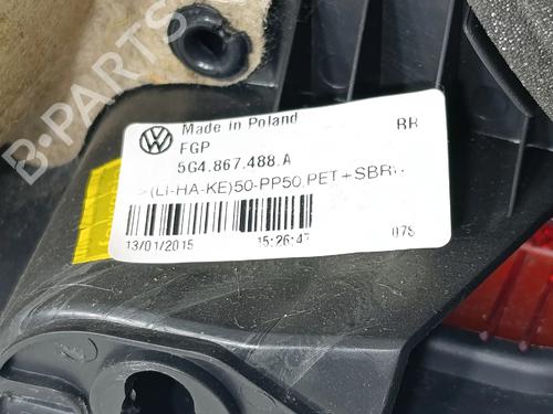 Rear right panel VW GOLF VII (5G1, BQ1, BE1, BE2) 1.2 TSI | BP33769349C61 - Image 3